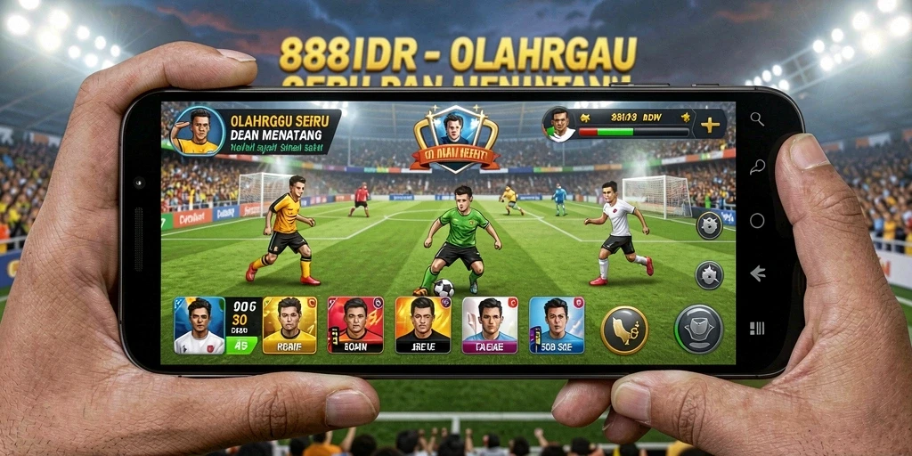 Screenshot gameplay 888IDR yang menampilkan aksi olahraga seru.