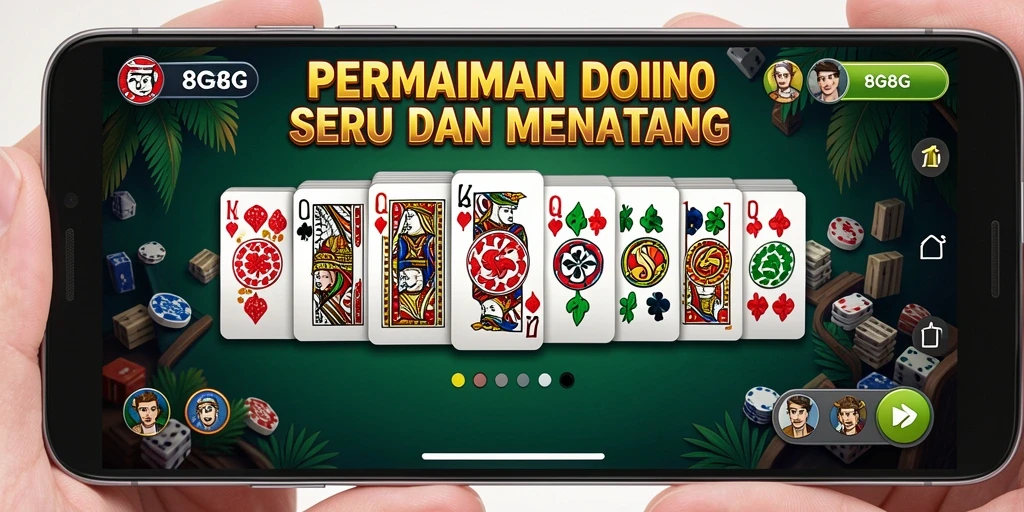 Tampilan gameplay seru dan interaktif dari 8G8G.