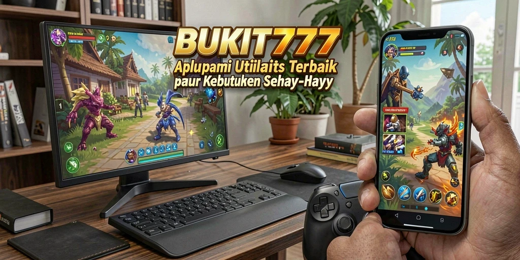 Tampilan BUKIT777 saat digunakan untuk mengatur tugas.