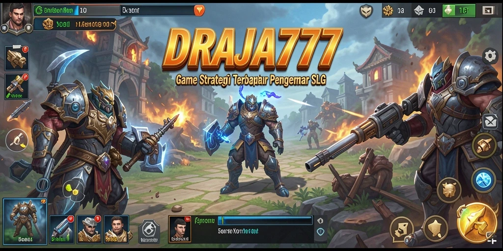 Tampilan menarik dari gameplay DRAJA777 yang mendebarkan.