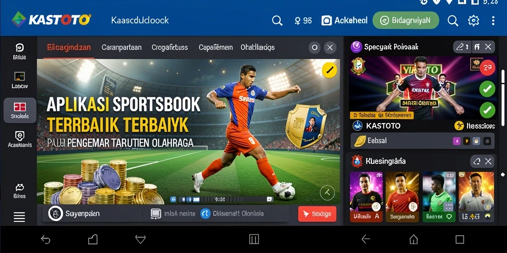 Tampilan gameplay KASTOTO yang menarik dan mudah dipahami.