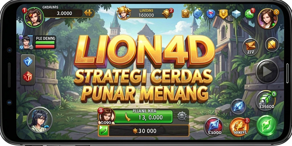 Tampilan strategi menarik saat pertempuran di LION4D.