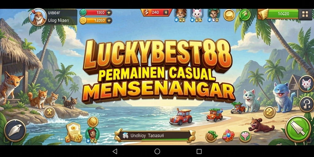Tampilan gameplay LUCKYBEST88 yang seru dan menarik.