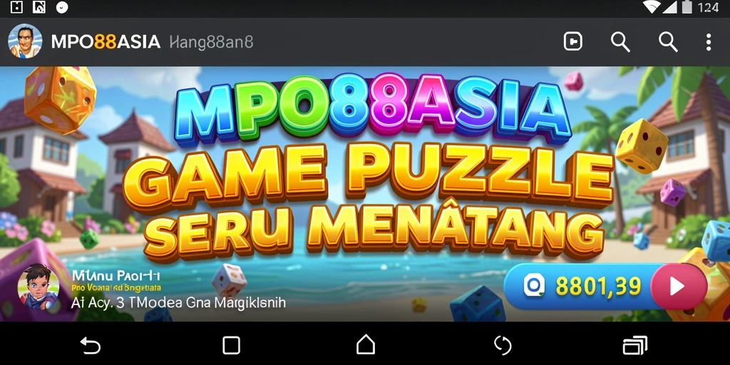 Screenshot gameplay menunjukkan tantangan Puzzle yang seru.