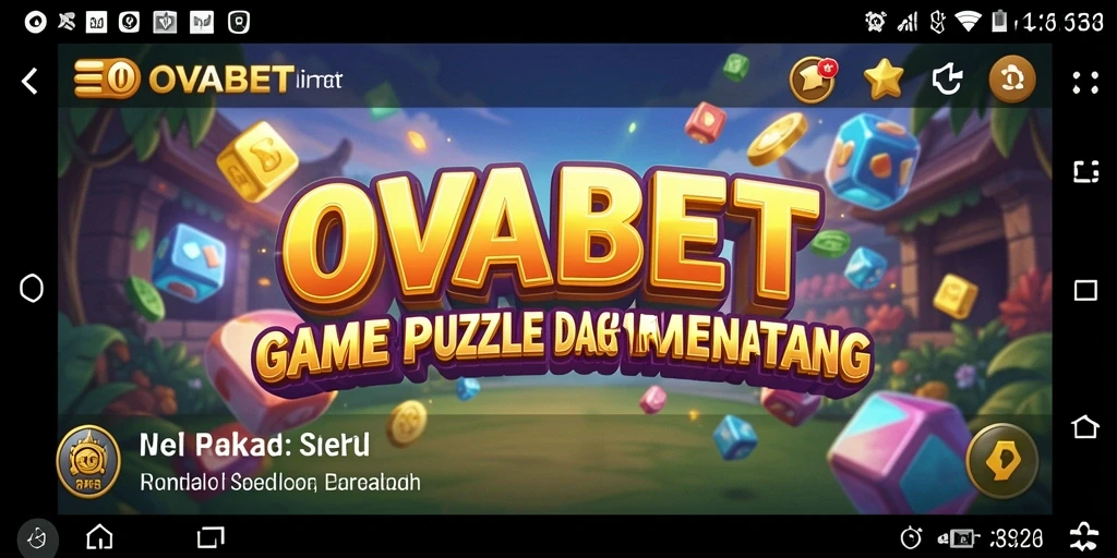 Gameplay OVABET menampilkan berbagai teka-teki yang menantang untuk dipecahkan.