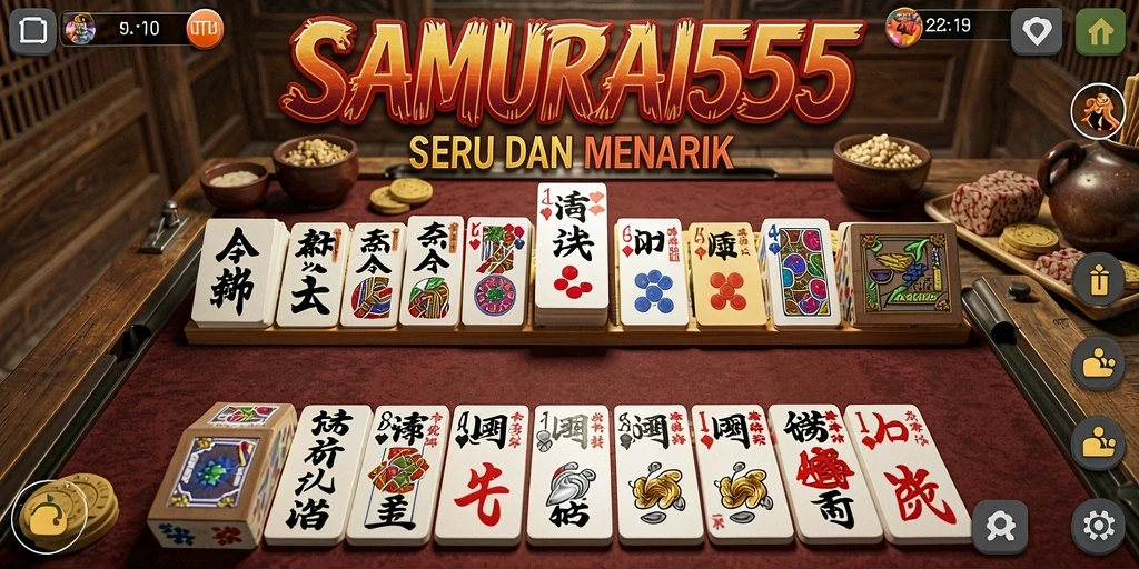 Screenshot gameplay SAMURAI555 yang menyenangkan dan interaktif.