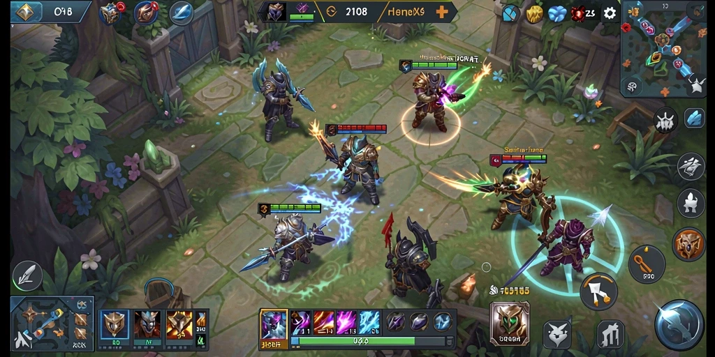 Tampilan seru karakter dan aksi gameplay SIAP108 yang mendebarkan.