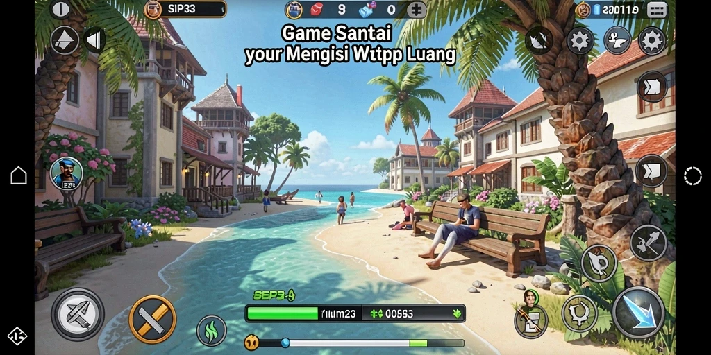 Tampilan gameplay SIP33 yang menarik dan penuh warna.