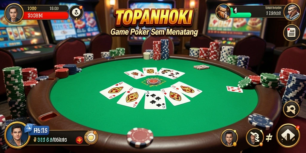 Gameplay seru poker di dalam TOPANHOKI