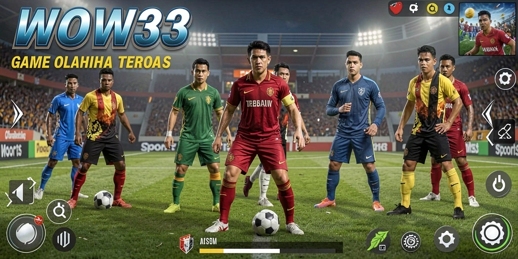 Gameplay WOW33 dengan aksi olahraga yang mendebarkan.